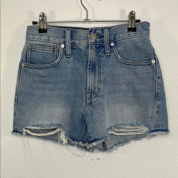 Madewell The Perfect Jean Short in Hedrick Wash size 24 - Picture 2 of 11